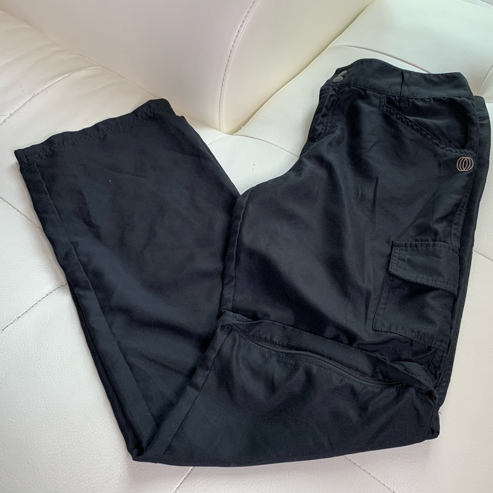 BALANCE OutdoorBlack Convertible Cargo PANTS - Picture 3 of 4